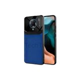 Hatreds Xiaomi Poco F2 Pro Kılıf Derili Dizayn Yeni Tasarım Soft Elde Kaymayan Kılıf Lacivert