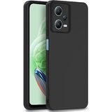 Hatreds Xiaomi Redmi Note 12 Pro 5g Kılıf Içi Kadife Darbe Emici Lansman Kılıf - Siyah