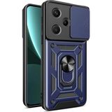 Hatreds Xiaomi Redmi Note 13 Pro Plus Kılıf Kamera Korumalı Darbe Emici Tank Kapak - Lacivert