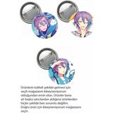 Hatsune Miku Pjsekai Project Sekai Colorful Anime Buton Rozet 3 Adet 37Mm Kamishiro Rui