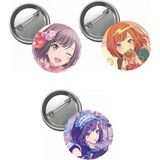 Hatsune Miku Pjsekai Project Sekai Colorful Anime Buton Rozet 3 Adet 37Mm Shinonome Ena