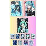 Hatsune Miku Poster A3 ,2 Adet Defter A4 1ADET , Fotokart 9 Adet
