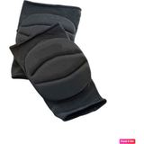 Hattrick KP-2005 Çift Kabartmalı Voleybol Dizliği Terletmeyen Ergonomik Unisex Siyah