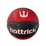 Hattrick Street Pro Basketbol Topu, 7 Numara, Dış Mekan Kullanımı için, Siyah ve Kırmızı