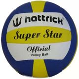 Hattrick Superstar No: 5 Sarı Lacivert Beyaz Voleybol Topu