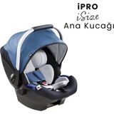 Hauck I-Pro Baby I-Size Ana Kucağı - Blue Denim