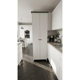 Haus Modüler Huas Erzak ve Kiler Çok Amaçlı Dolap - Meşe - Beyaz / Haus1014