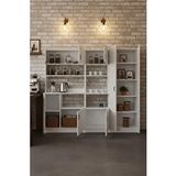 Haus Modüler Mocha 1-2-3 Çok Amaçlı Erzak,kiler,mutfak Dolabı Beyaz