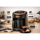 Haus+ Türk Kahve Makinesi – 500W Güç, Közde Pişirme, Dijital Ekran 4 Fincan