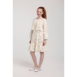 HAUSEkids 5-14 Yaş Pavlova Lena Kız Çocuk Elbise Takım-Latte