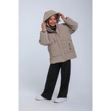 HAUSEkids 8-14 Yaş Glacier Wintermute Kız Çocuk Mont-Latte