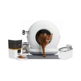 Haustier Hst-cb002-gri Akıllı Otomatik Kedi Tuvaleti, Hst-qq005 Beyaz Akıllı Mama Kabı , Hst-wf007l Beyaz Kedi Su Sebili 3 Lü Set Haustier Türkiye Garantili beyaz