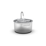Haustier Otomatik Kedi Su Çeşmesi,Su Sebili, Su Pınarı 4Lt , Çelik Üst Tabla, BPA İçermez WF009LS