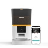 Haustier QQ005 Kameralı Akıllı Kedi Köpek Otomatik Mama Kabı, Tuya App-Wifi Uzaktan Kontrol, Sesle Çağırma, Ayarlanabilir 480P Kamera, 6lt Hazne, Beyaz