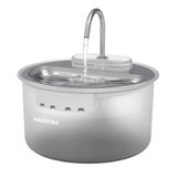 Haustier Wf009ls Beyaz , Çelik Üst Tabla , 3.5Lt Geniş Bpa İçermez Hazne, Otomatik Kedi Su Sebili,Kedi Su Çeşmesi, Su Pınarı