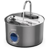 Haustier Wf009Ls-M Otomatik Su Çeşmesi,Kedi Su Sebili, Su Pınarı 3.5Lt Geniş Hazne, Sus304 Çelik, Ç