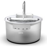 Haustier Wf009ls Otomatik Kedi Su Sebili,kedi Su Çeşmesi, Su Pınarı 3.5lt Geniş Hazne, Çelik Tabla,