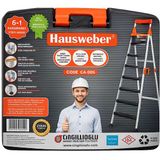 Hausweber CA-006 6+1 Basamaklı Katlanabilir Merdiven