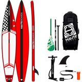 Haute Boards 12\'6 Race Sup Full Set - Kırmızı - Beyaz