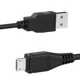 HAUZIK Şarj Kablosu Mikro USB Kablosu PS4 Kumandası, Playstation 4, PS4 Pro, PS4 Slim, DUALSHOCK 4 Kablosuz Sap [6FT/1,8m, 2 Adet] ile Uyumlu