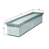 Hava Fıltresı C-class W205 14-18 S205 14-18 Mahle Lx3105/1