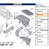 Hava Fıltresı Cıtroen C-Elysee C3 Iı C4 Cactus Ds3 Ds4 /Peugeot 301-208-308-508-5008 Opel Combo E