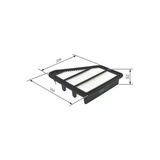 Hava Filtresi F026400453 Honda Cıvıc Ix 1.6 I-Dtec 13=>, 2.2 I-Dtec 12=>, Cıvıc Ix 1.6 I-Dtec Tourer