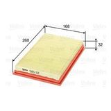 HAVA FILTRESI FORD FIESTA IV 1.25I 16V VALEO-585112