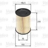 Hava Fıltresı Ford Focus Iı 1.6 16v / 1.8 T Valeo 585653