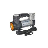 Hava Kompresörü 12V Metal Led Işıklı Siyah