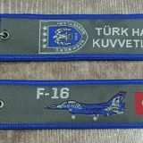 Hava Kuvvetleri Nano Örme Anahtarlık