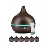Hava Nemlendirici 7 Led Işıklı Aromatik Oda Kokusu 550 Ml Kahve Aroma Difüzörü Buhar Makinası P82937s5242