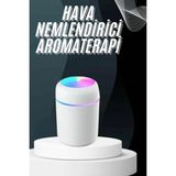 Hava Nemlendirici Buhar Makinesi LED Işıklı USB Dekoratif Nemlendirici Midastech - Çok Renkli