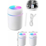Hava Nemlendirici Buhar Makinesi LED Işıklı USB Dekoratif Nemlendirici - TOPRAK3758-9886 - Çok Renkli