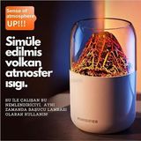 Hava Nemlendirici Rgb Işıklı Dekoratif 300 ml Ultrasonik Nemlendirici Buhar Makinesi