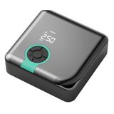 Hava Pompası Şarjlı Taşınabilir Basınç Göstergeli Kompresör Powerbank Lastik Şişirme Pompa Kit Hediy