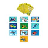Hava Taşıtları, 10 Adet Büyük Boy A4, Kız-Erkek Çocuk Kum Boyama Kartı Seti-Red Castle KB-RC-102