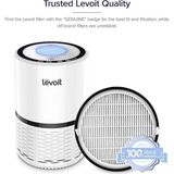 Hava Temizleyici LV-H132 Yedek Filtre, Çok Etkili Hepa ve Aktif Karbon Filtresi Seti, LV-H132-RF