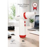 Hava Üfleme Makinesi Yüksek Hızlı Turbo 85000 Rpm 40W 1100 Mah Ttb01 Kırmızı