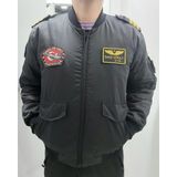 Havacı Uçuş Dünyası Apoletli Şişme Pilot Mont - Siyah / S - 000-Siyah