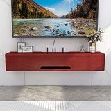 Havada asılı TV rafı, stant, dolap ünitesi, medya duvar montajı, uzun TV medya üniteleri, depo kapılı konsol, modern havada asılı TV standı, eğlence için duvara monte tasarım