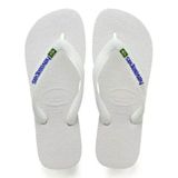 Havaianas 4110850 BRASIL LOGO Beyaz Erkek Ev Terliği