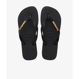 Havaianas 4127244-1069 Top Logo Metallic Siyah Kadın Terlik