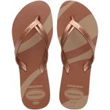 Havaianas Elegance Print 4148804-3581 Pembe Altın Kadın Terlik