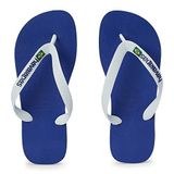 HAVAIANAS Erkek BRASIL LOGO Ev Terliği 4110850,Mavi,45-46