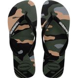 Havaianas Erkek Top Camu parmak arası terlik, Yeşil Zeytin Siyah, 39/40 EU