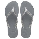 Havaianas Flash Sweet kadın parmak arası terlik, Çelik Gri Çelik Gri, 35/36 EU