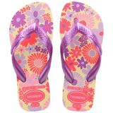 Havaianas H. SLIM Glitter FC Kadın Sandalet Parmak Arası Terlik Banyo Terliği 4143975 0076 Pembe, Şeftali, 33/34 EU