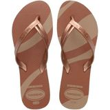 Havaianas Kadın HAV. Elegance Print Parmak Arası Terlik, Pembe altın rengi, 39/40 EU