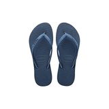 Havaianas Kadın HAV. Slim Sparkle Ll Patlıcan Parmak Arası Terlik, çivit mavisi, 41/42 EU